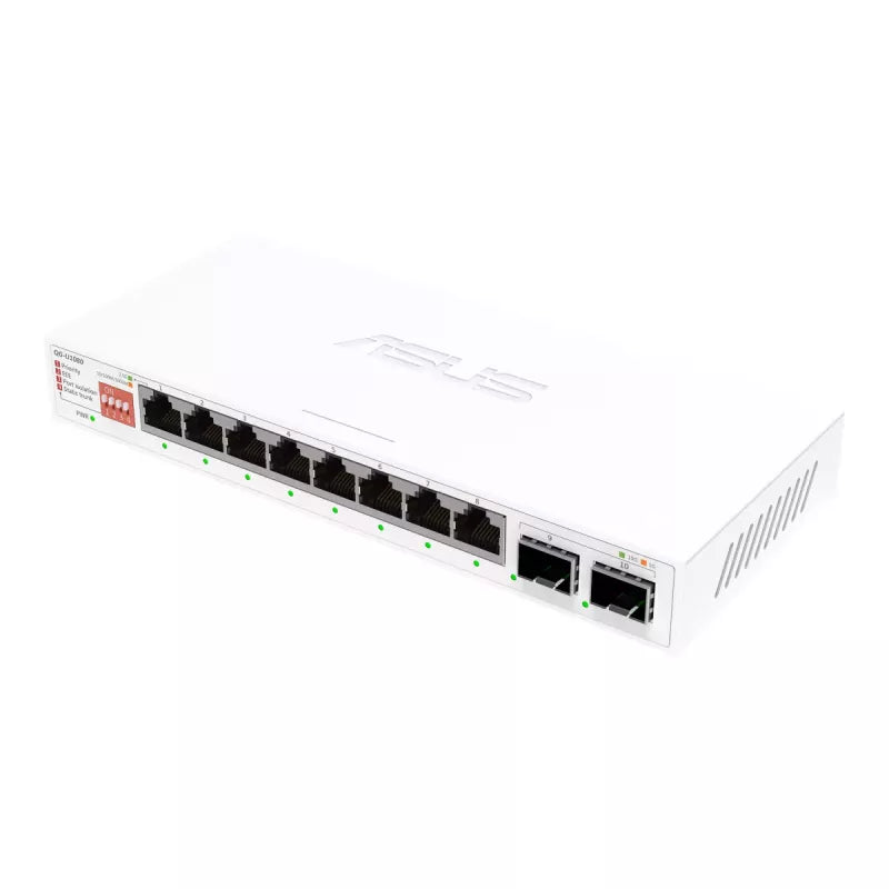 ASUS 8-PORT + 2 10G SFP+ SWITCH QG-U1080