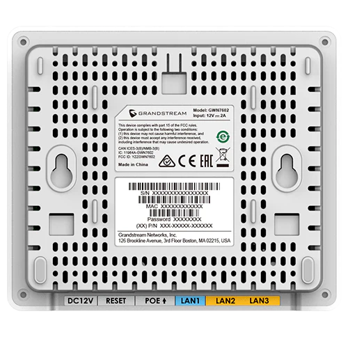 GWN7604 Indoor AX3000 Wi-Fi 6 Access Point