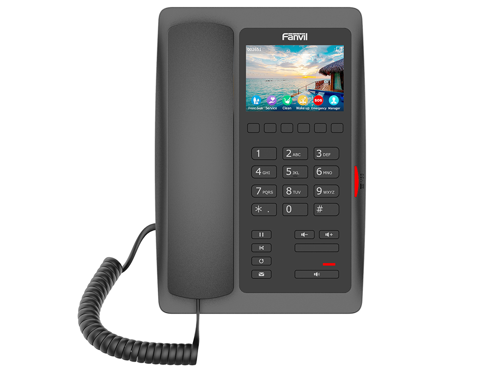 Fanvil H5W Black inc Power Supply