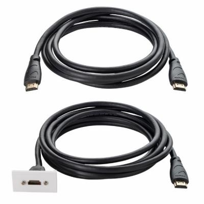 Connektgear 20-0016 8K HDMI Snap-In AV Module with Cables