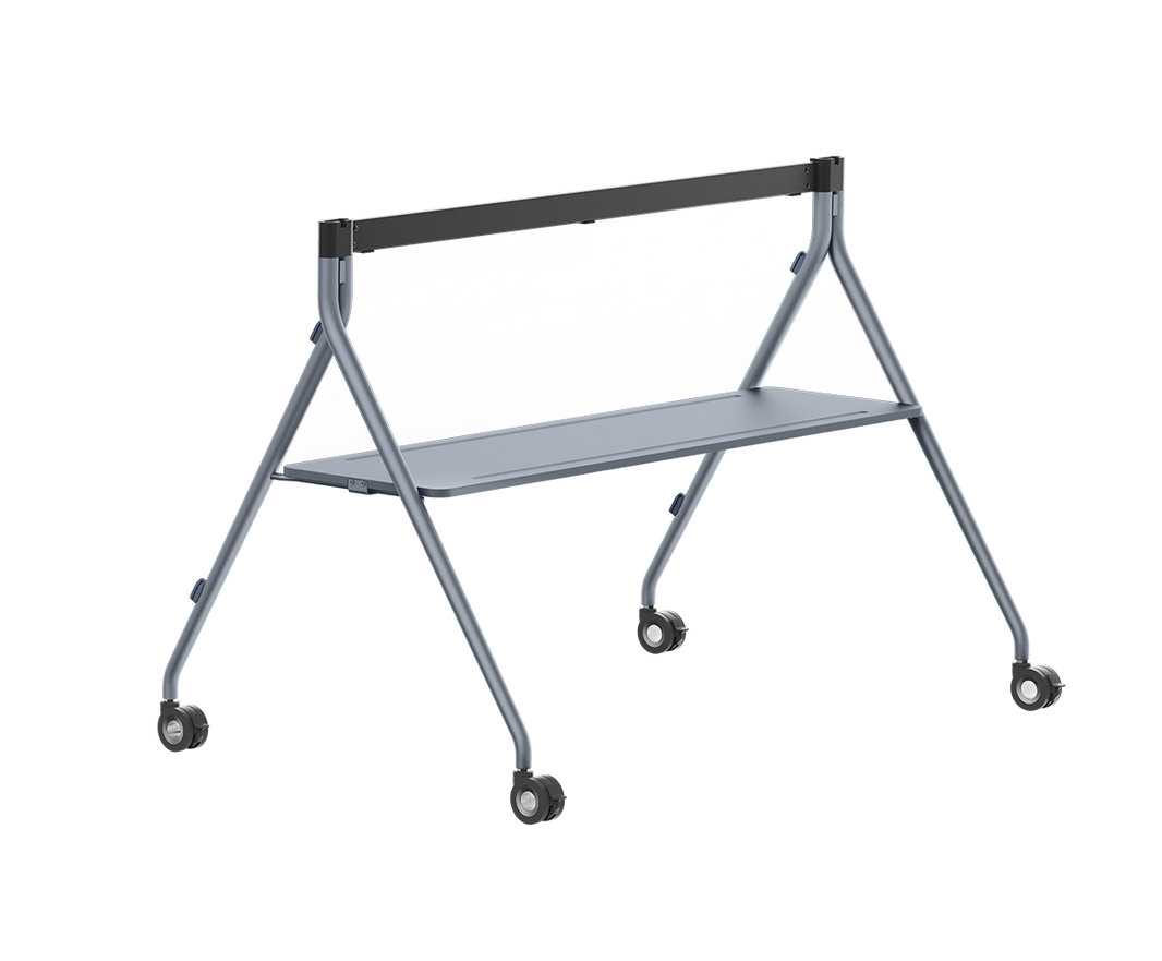 Yealink Meeting Board 86 Trolley with Shelf - Black/Grey