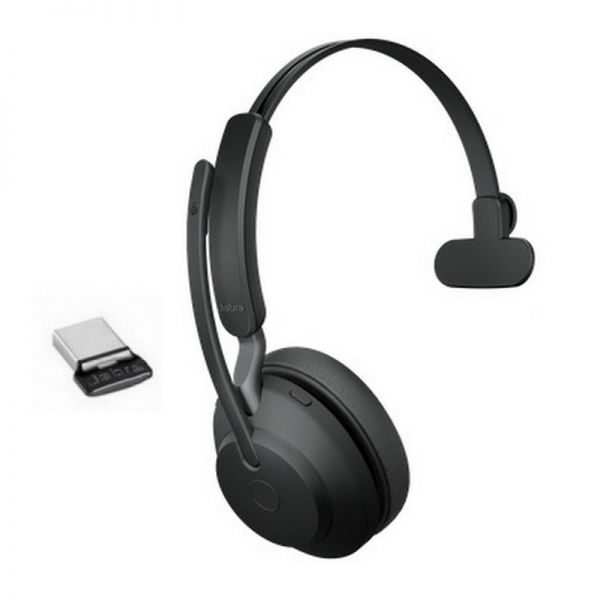 Jabra Evolve2 65 MS USB-C Mono Black (Including Stand) *EOL*