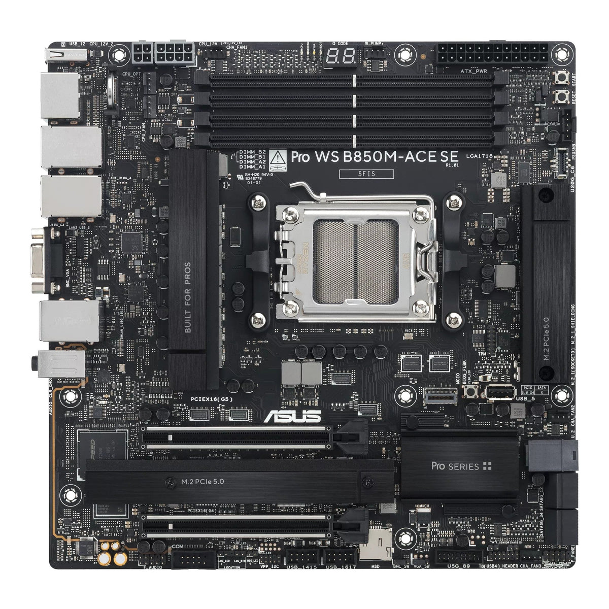 ASUS AM5 PRO WS B850M-ACE SE M-ATX