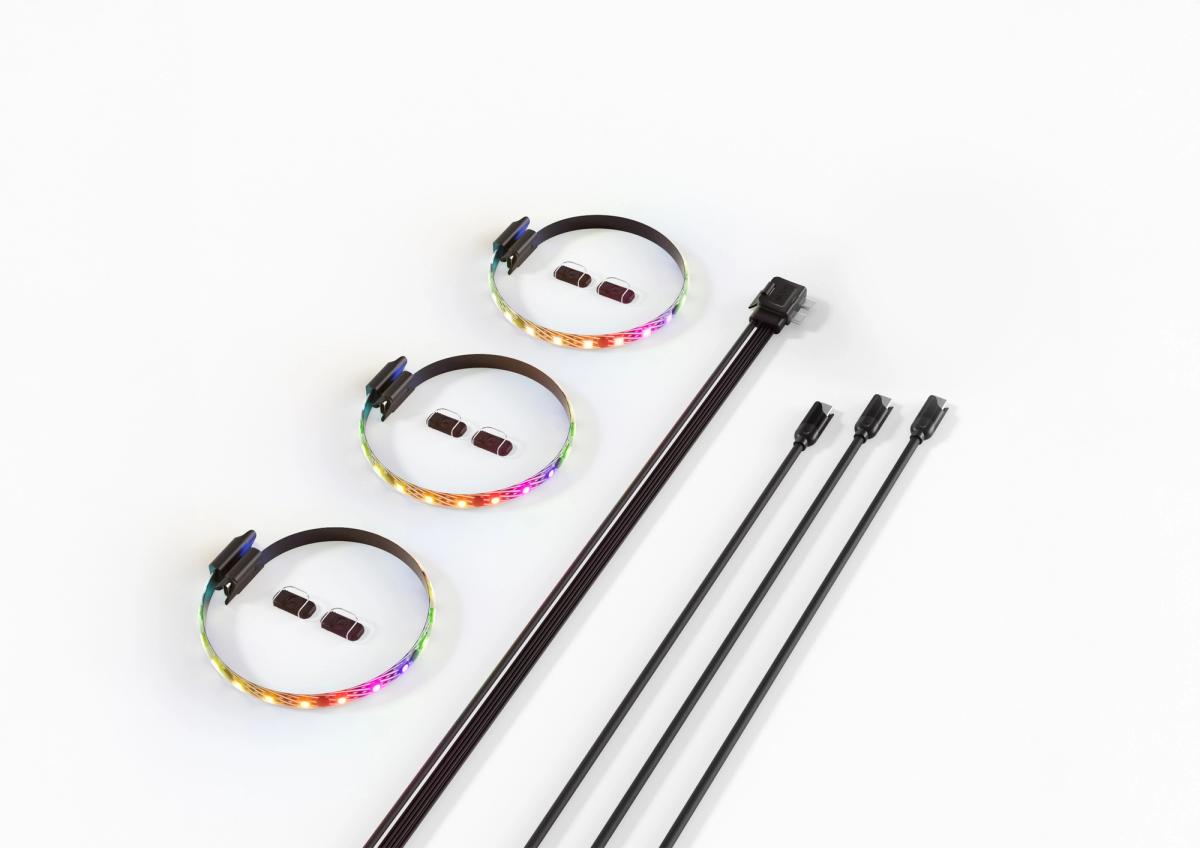 HYTE LS10 RGB LIGHT STRIPS BLK 3PK