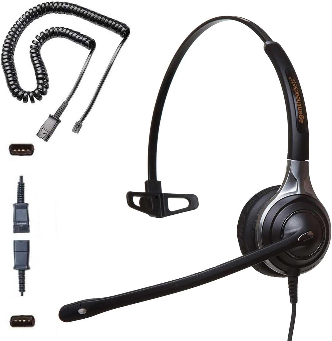 agent AP-1 Monaural Headset 2.5mm Jack Connection