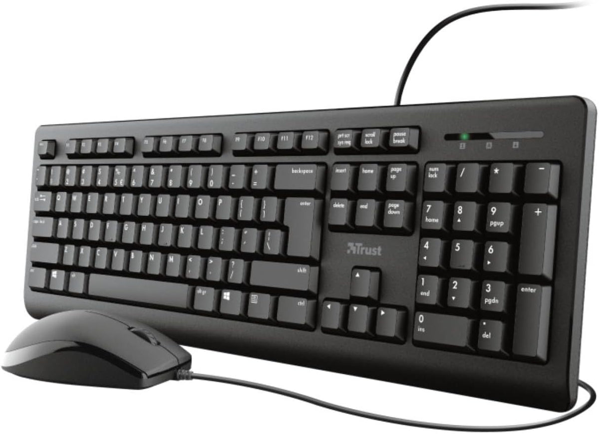 Trust TKM-250 KEYBOARD AND MOUSE SET UK