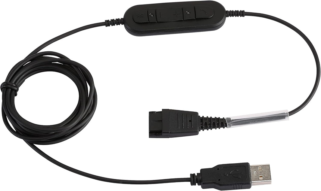 Eartec QD Bottom Cable with USB Connector