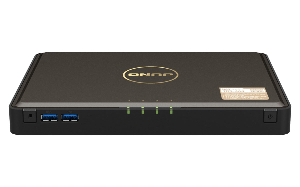 QNAP TBS-464-8G All Flash NASbook