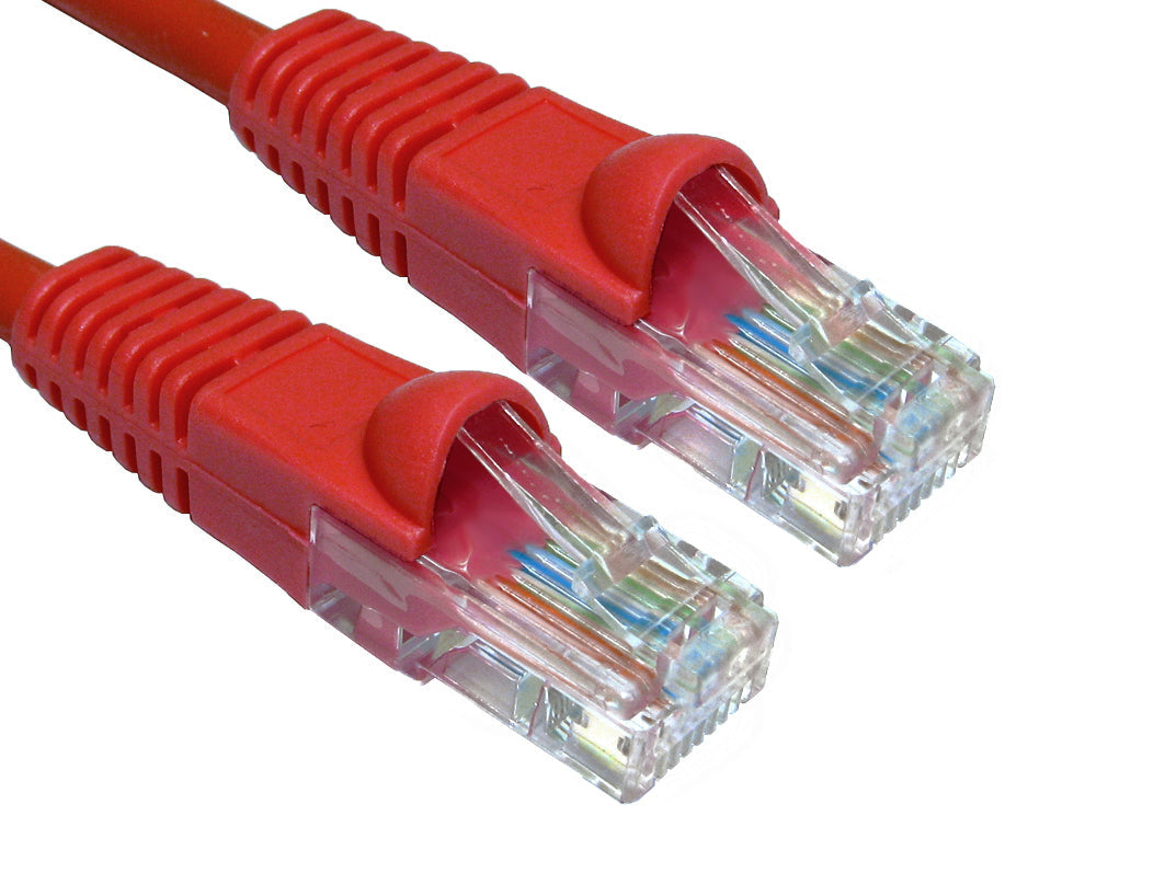 CDL 1m Snagless Cat6 Red