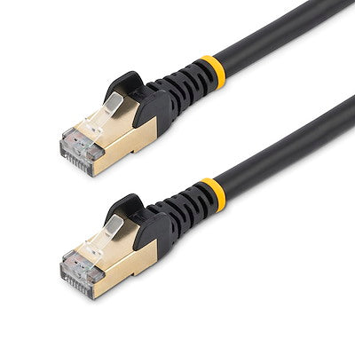 StarTech.com 2ft Black Cat6a STP Cable