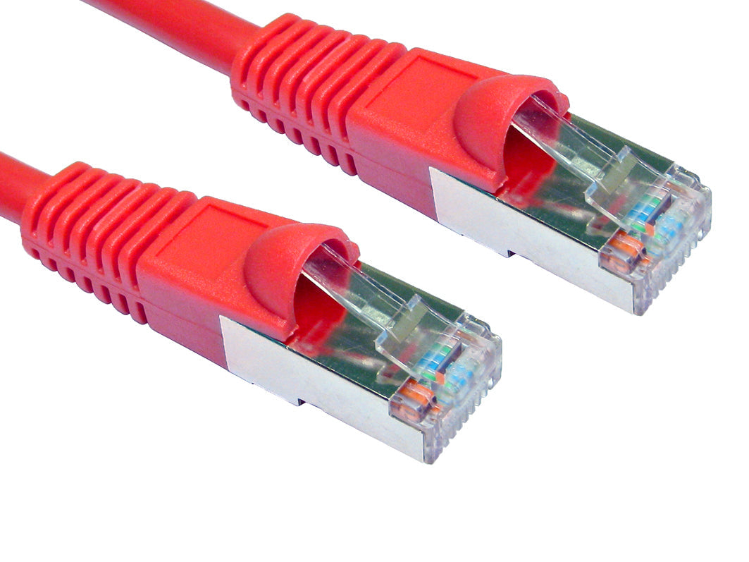 CDL 1m Shielded Cat5e Patch Red