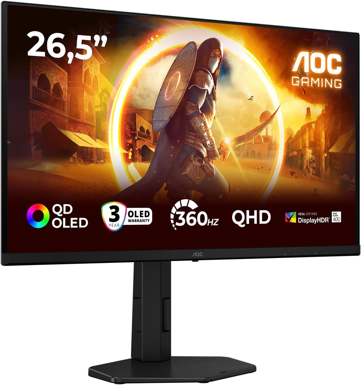 AOC 26.5 QD-OLED MONITOR Q27G4SDR