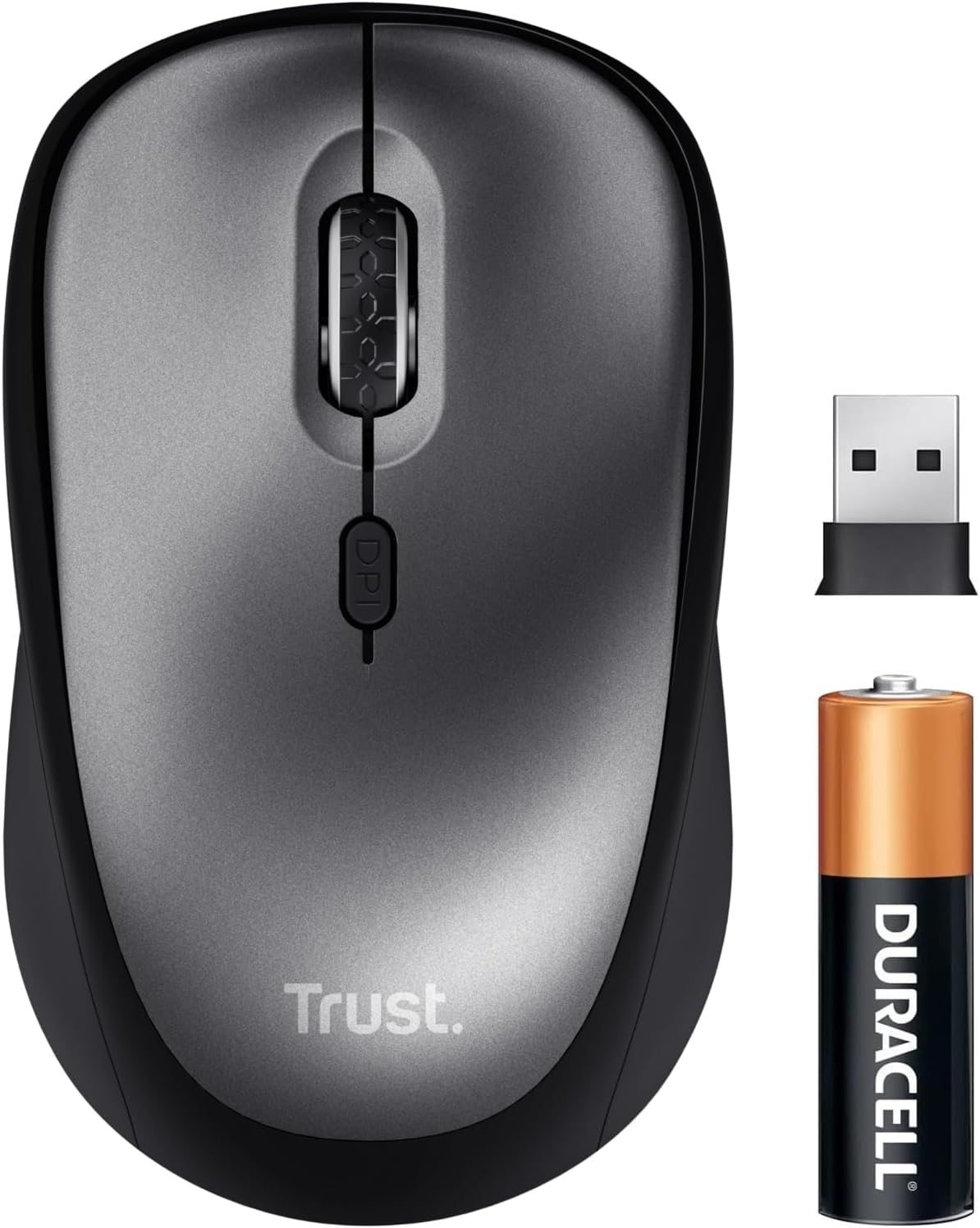 Trust YVI+ WIRELESS MOUSE ECO BLACK