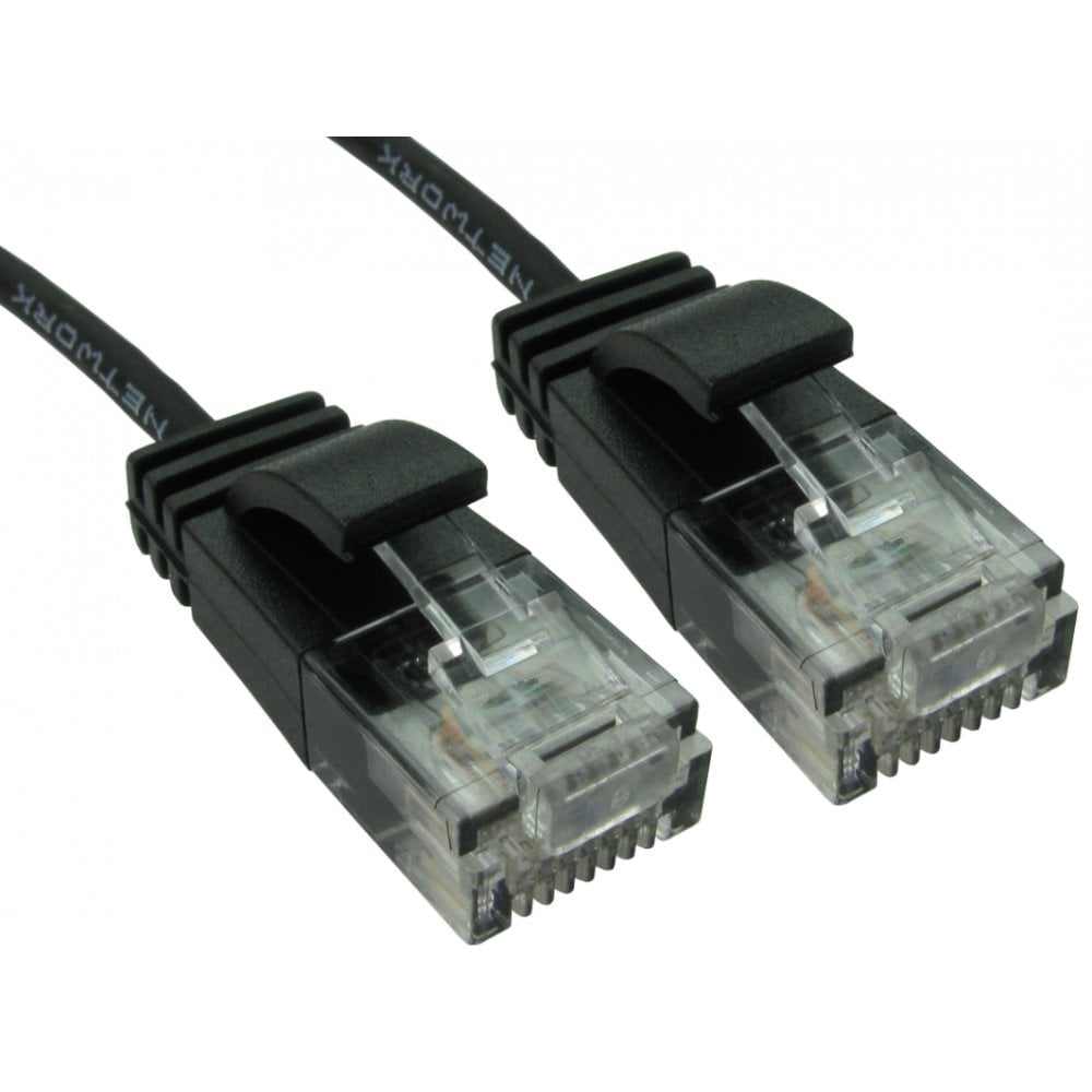CDL 3m Slim Gigabit Patch Black