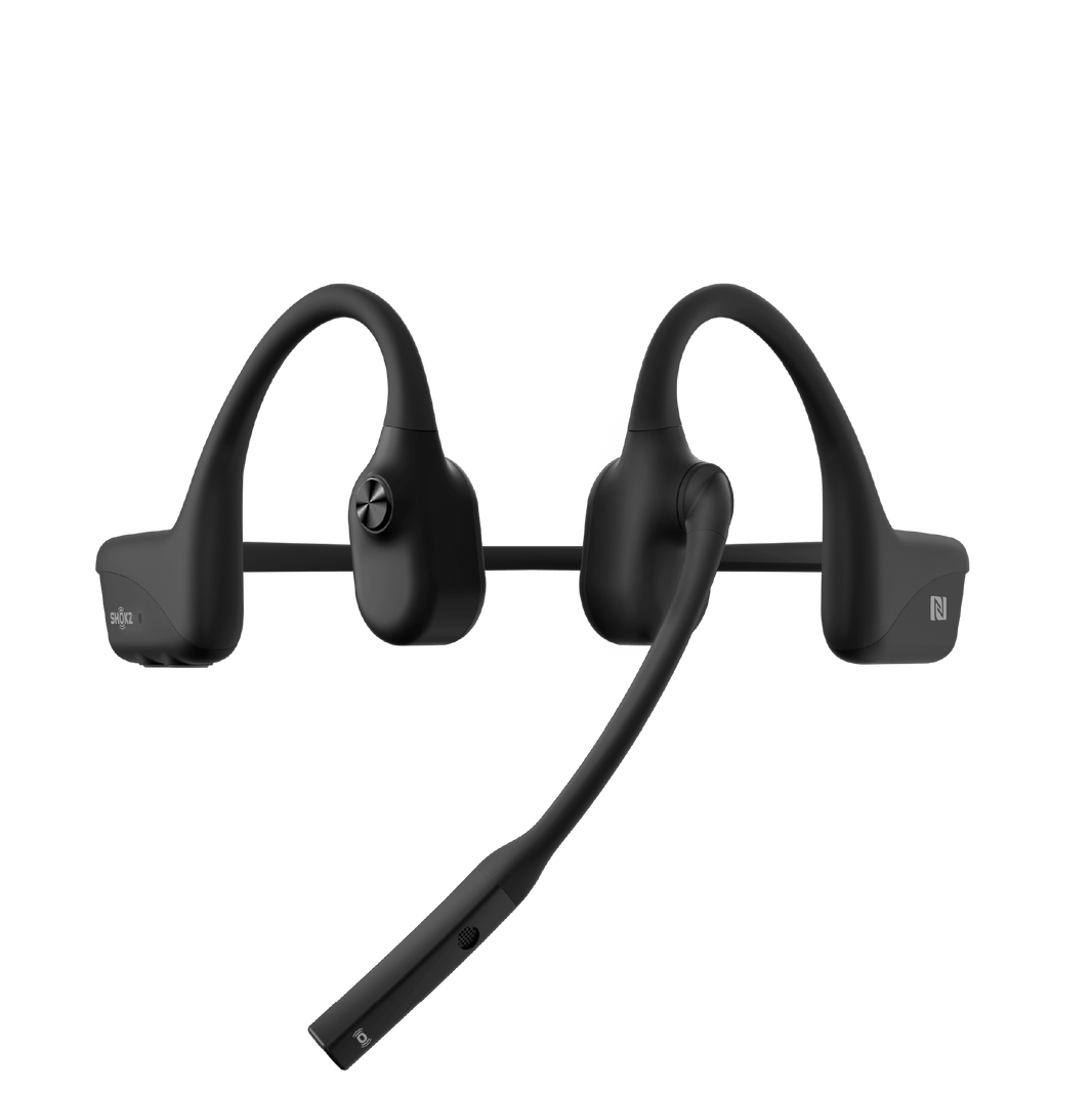 AfterShokz OpenComm NC - Black - No Adapter