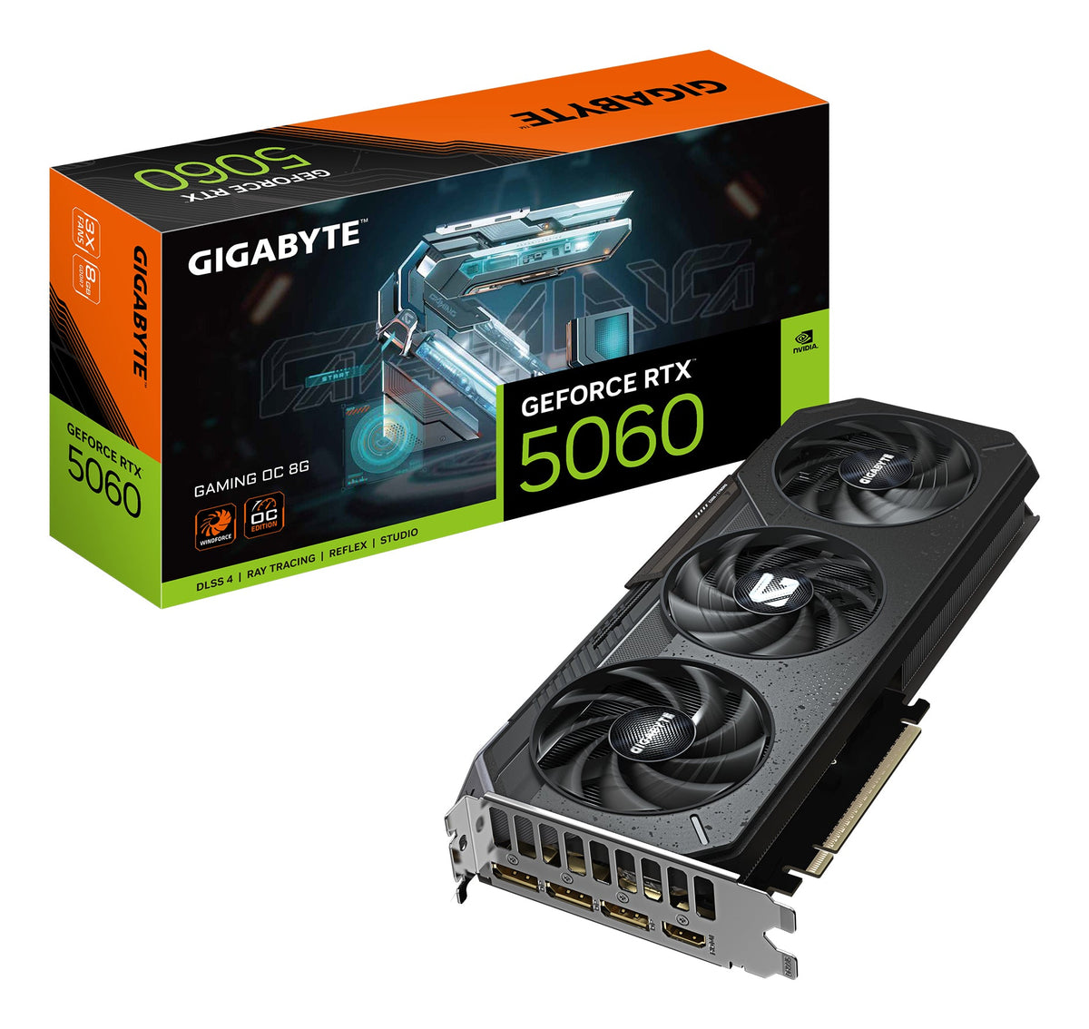 GIGABYTE RTX 5060 8GB GAMING OC