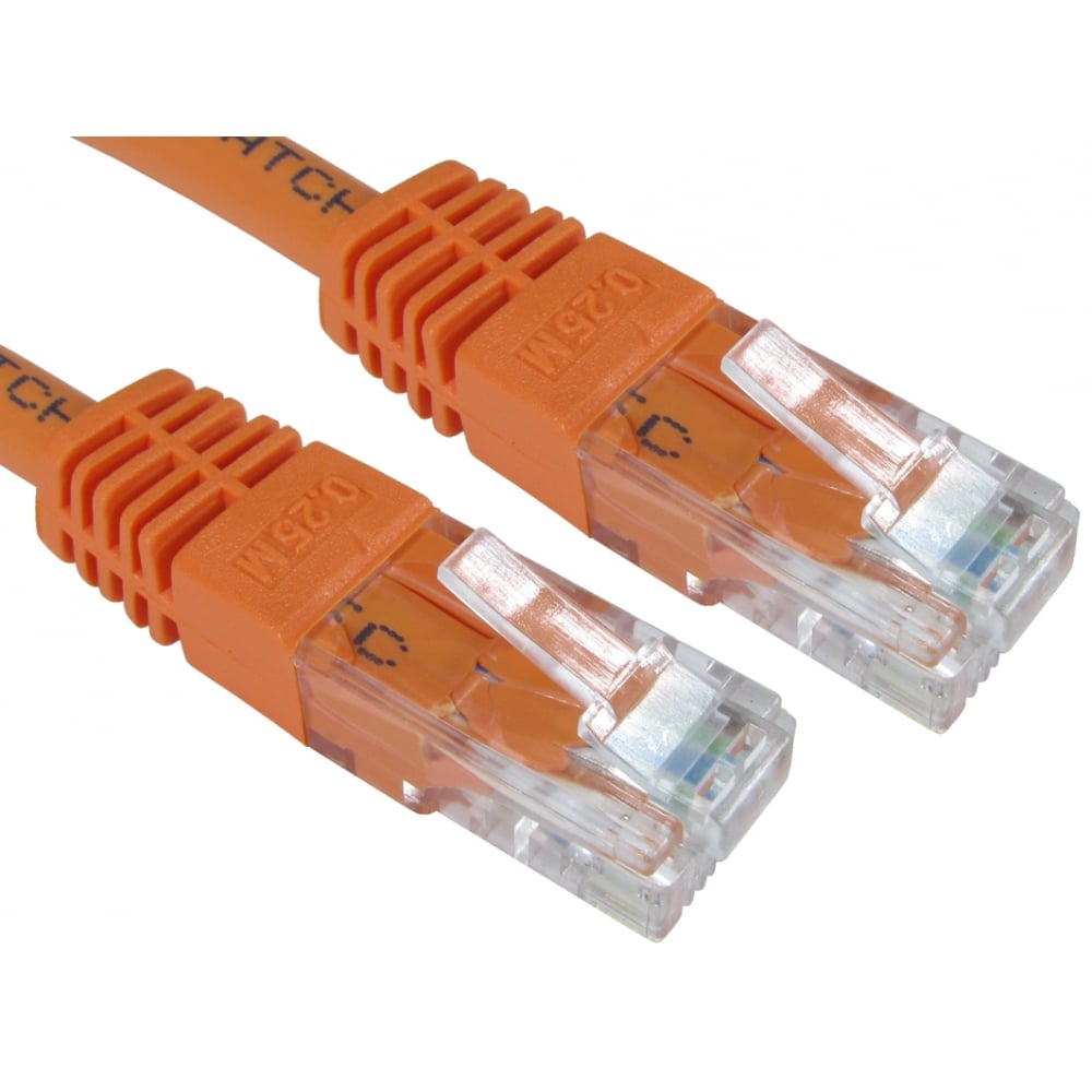 1MTR CAT 6 UTP PVC - ORANGE