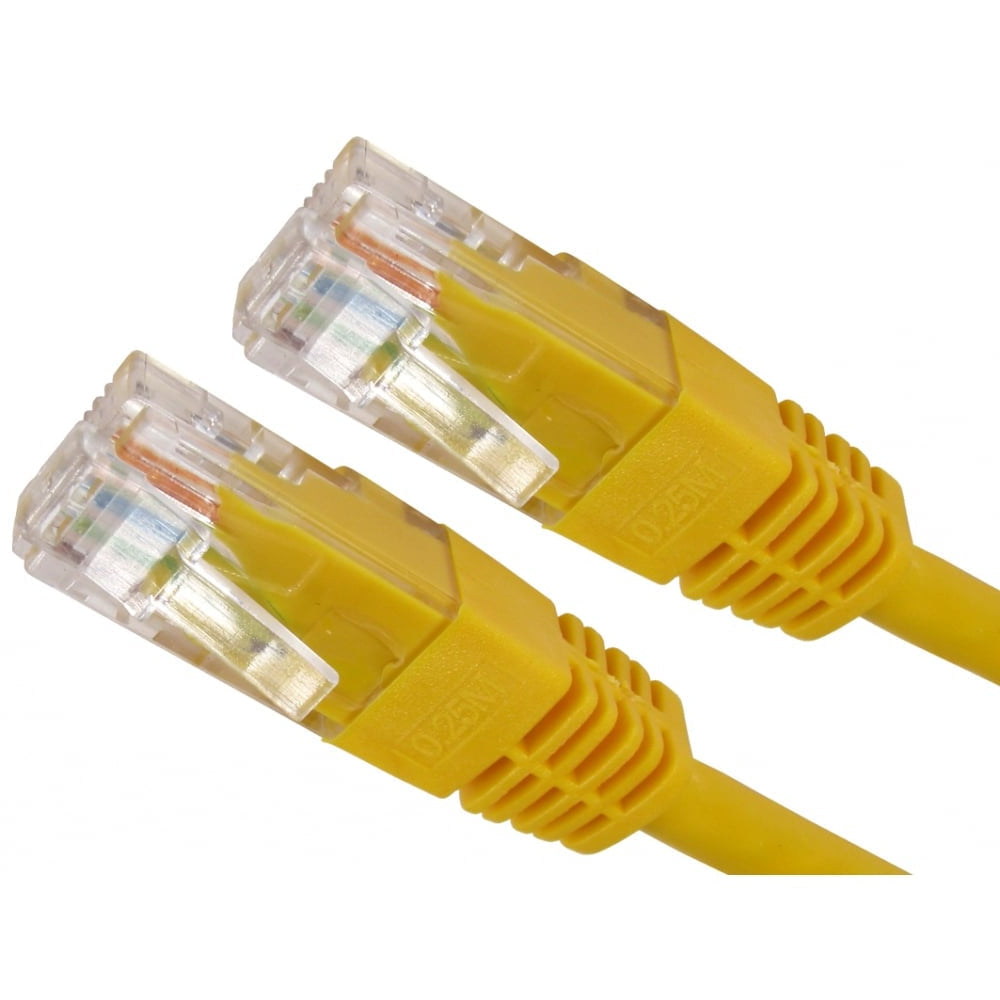 5MTR CAT 6 UTP PVC - YELLOW