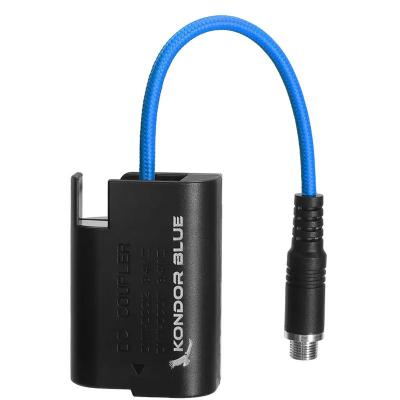 Kondor Blue DMW-BLK22 Dummy Battery Cable for Panasonic LUMIX