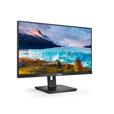 Philips 222S1AE/00 22" Full HD Height Adjustable Monitor, Black