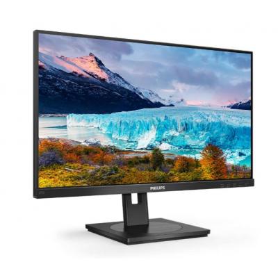 Philips 272S1AE/00 27" Full HD Height Adjustable Monitor, Black