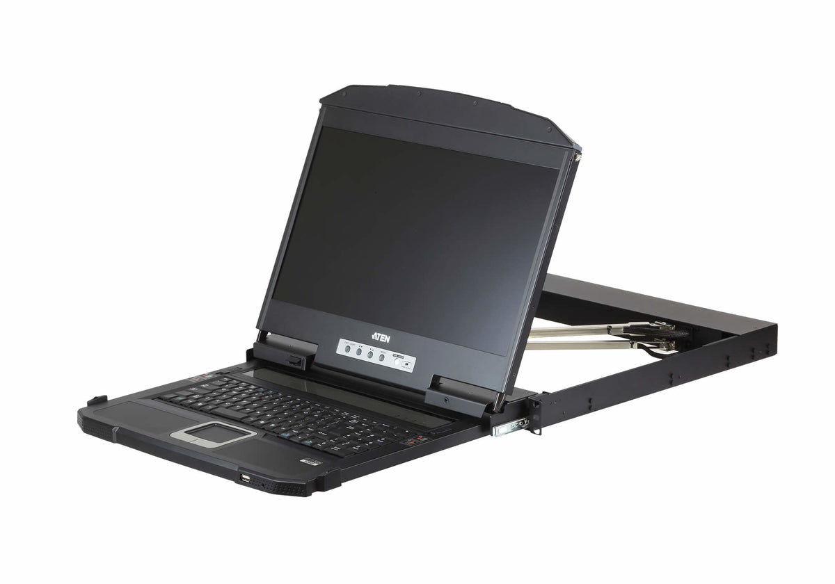 ATEN 18.5 WS FHD DUAL RAIL SHORT LCD