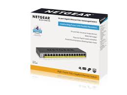 Netgear 16 Port Gigabit Unmanaged PoE+ Switch 115W