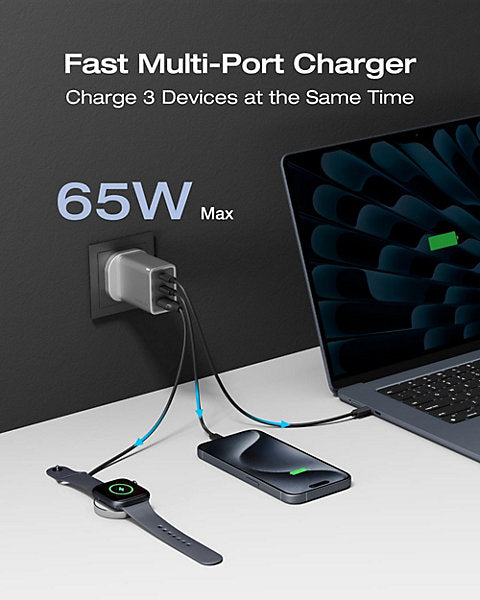 EcoFlow 65W PD GAN Charger UK