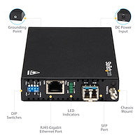 StarTech.com Ethernet SM Fiber Converter