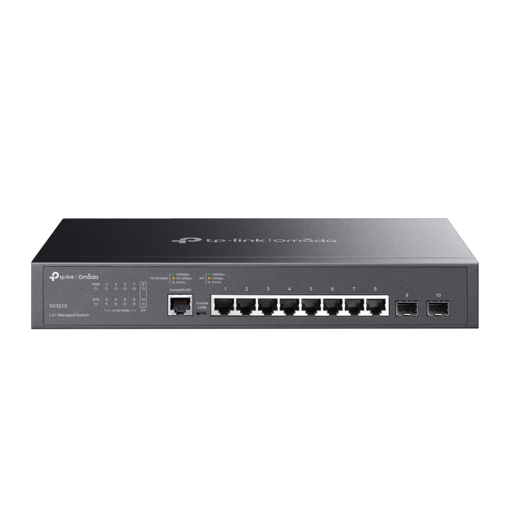 TP-LINK TL-SG3210 8PT GIG MANAGED SW L2