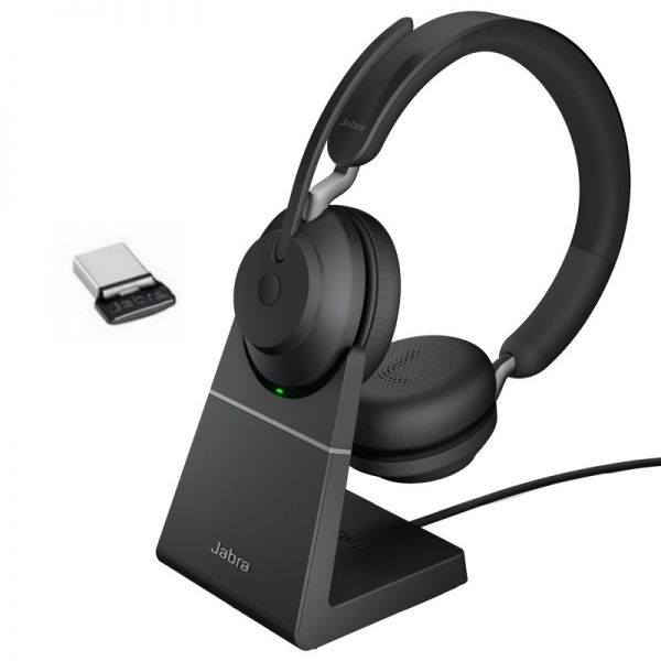 Jabra EVOLVE2 65 LINK380C UC STEREO STAND BLK