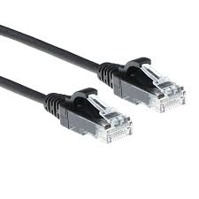 Net-cable 3-metre Cat 6 UTP LSZH Cable – Black