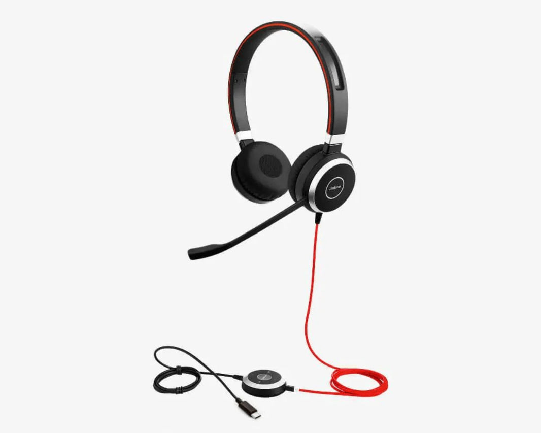 Jabra EVOLVE 40 Duo USB Headset - MS *EOL*