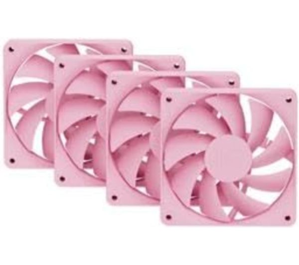 HYTE FA12 120MM CASE FANS STRAWBERRY 4PK
