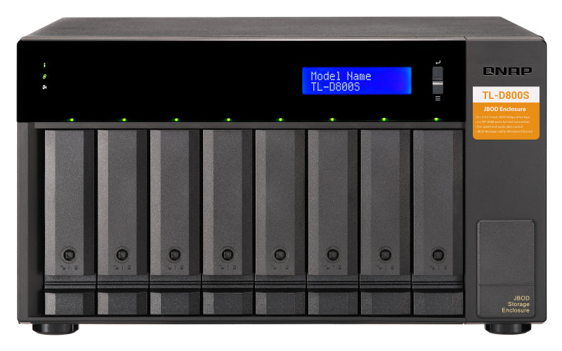 QNAP TL-D800S/48TB EXOS 8 Bay Desktop