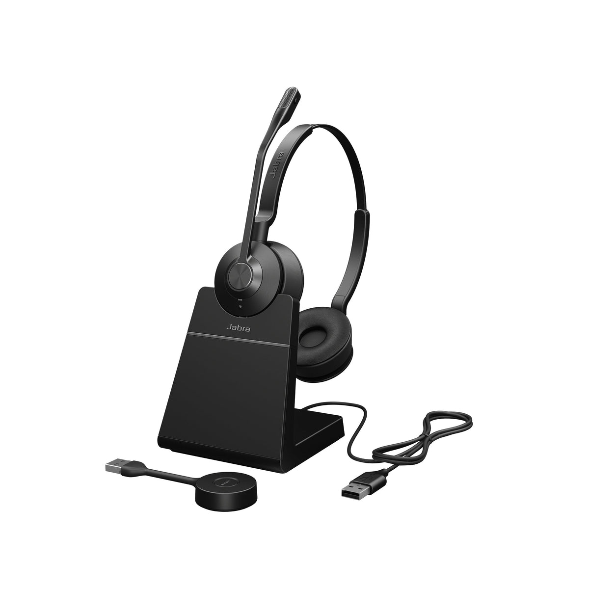 Jabra Engage 55 UC Stereo USB-A with Charging Stand