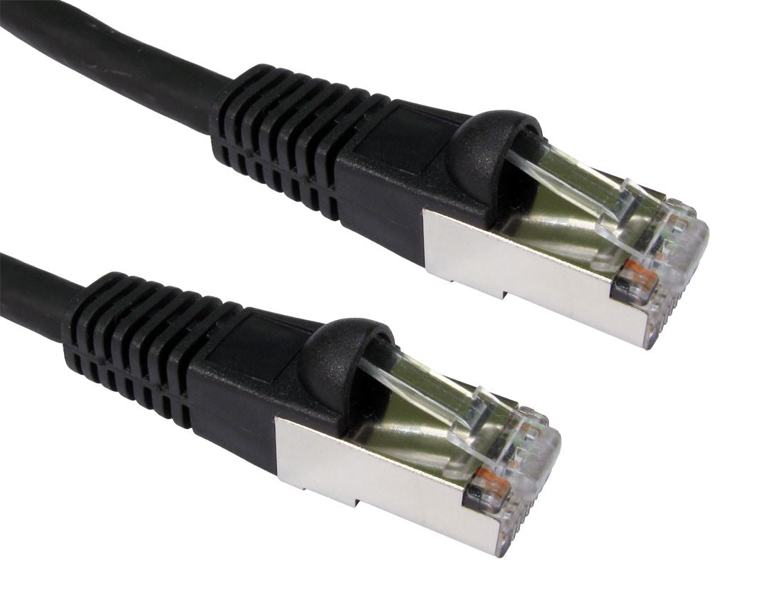 CDL 0.5m Cat6A Patch Cable - Black