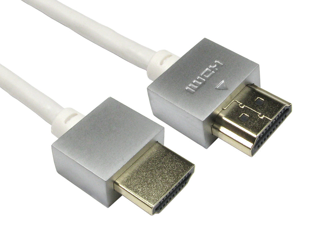 CDL 2m Super Slim HDMI cable White