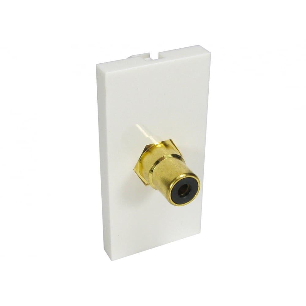 CDL 1x RCA (Black) Euromod-Coupler
