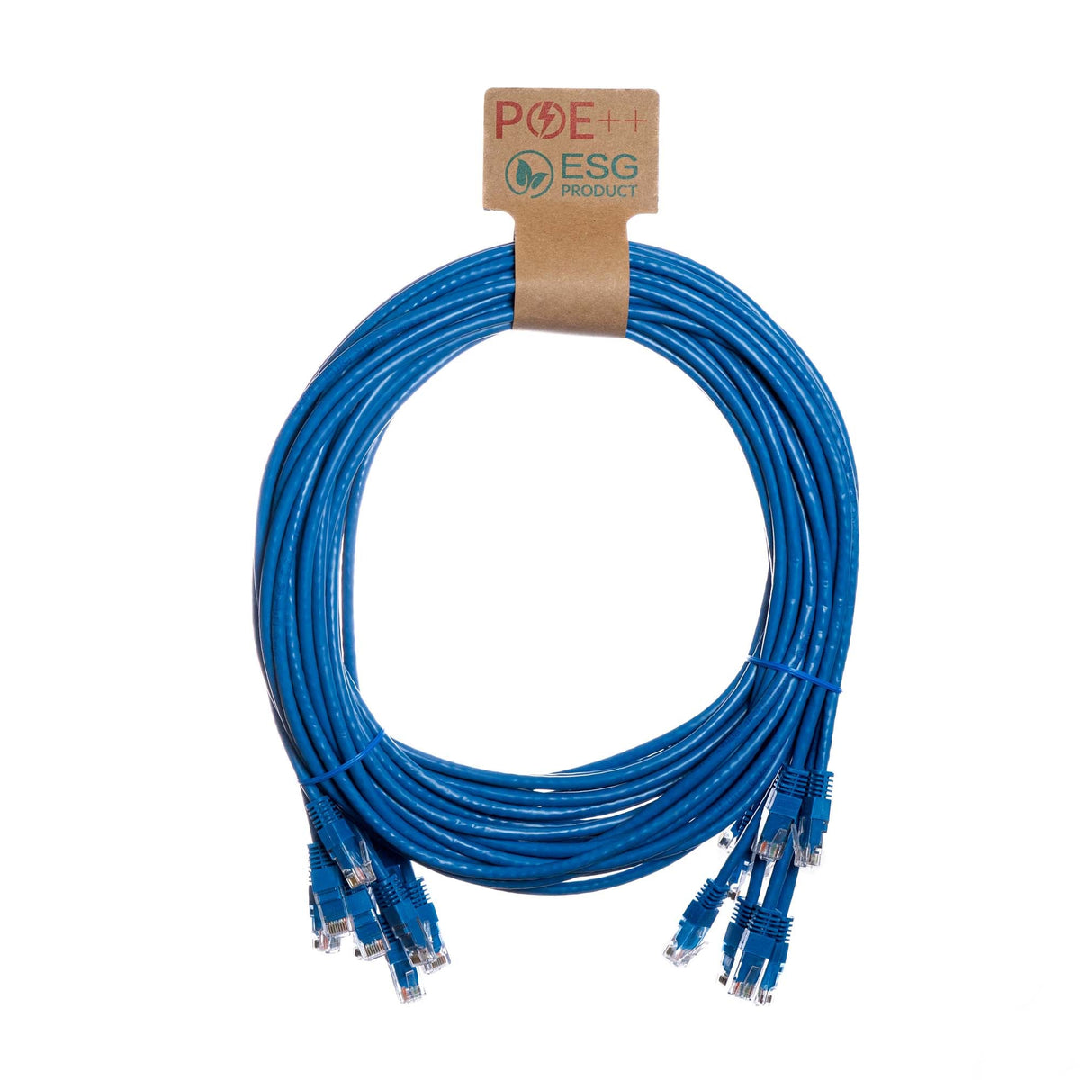 CNL 10PK 2M C6 Bl UTP PVC 24AWG FMB
