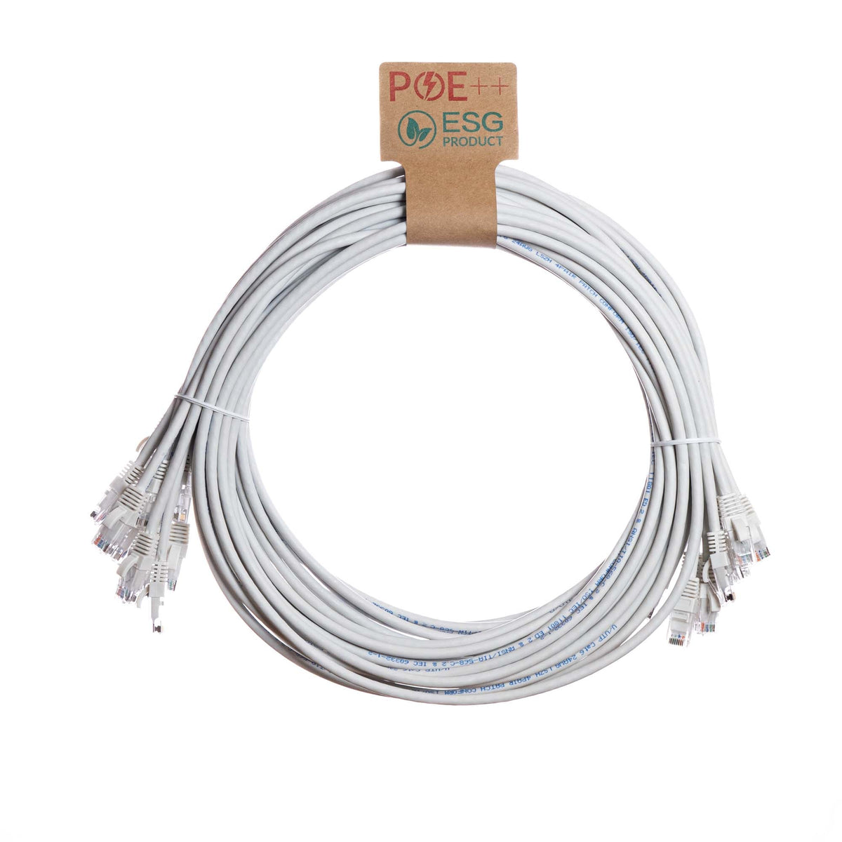 CNL 10PK 1M C6 Wh UTP PVC 24AWG FMB