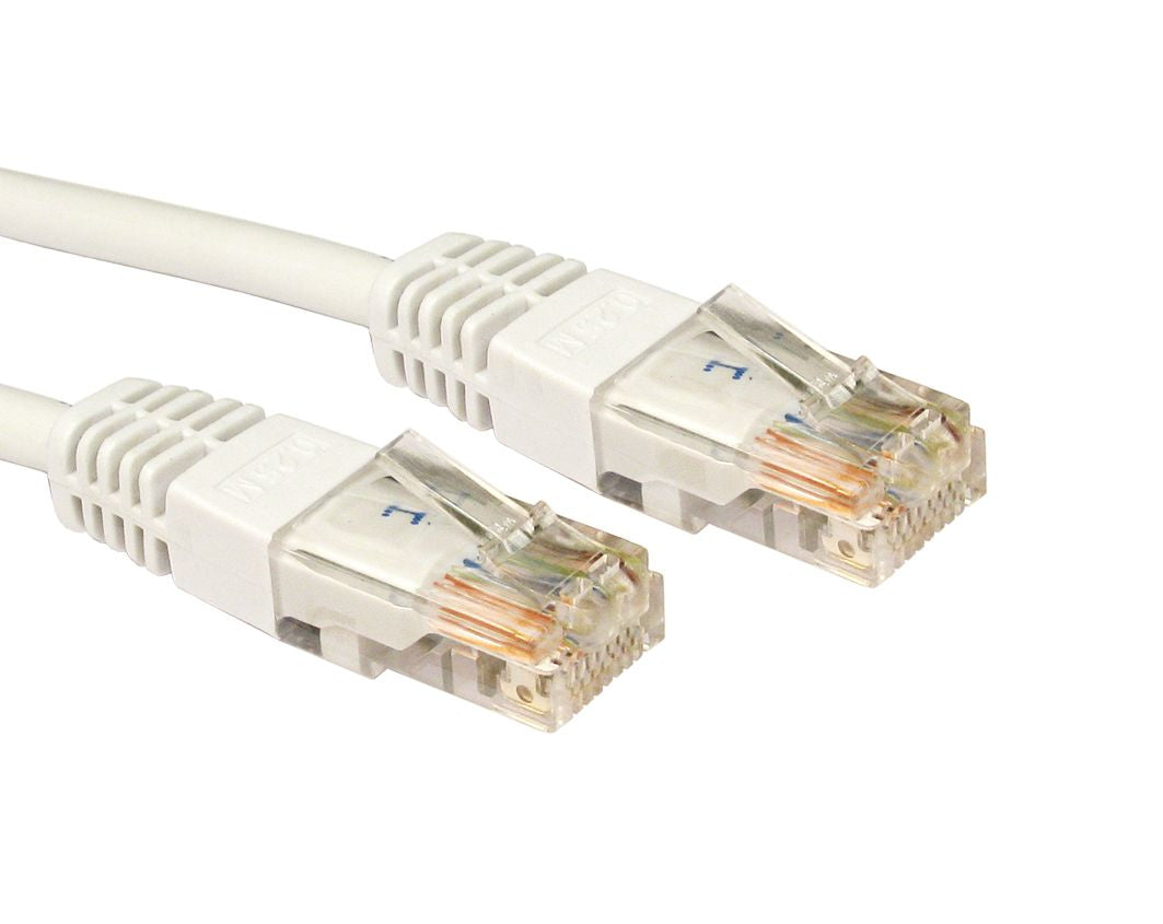 CDL 4m Cat5e Cbl - White 26AWG
