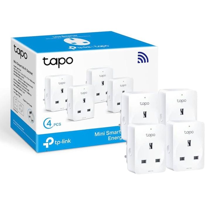 TP-LINK MINI SMART WIFI SOCK ENG MON 4PK
