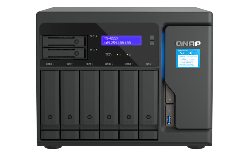 QNAP TS-855X/80TB IW