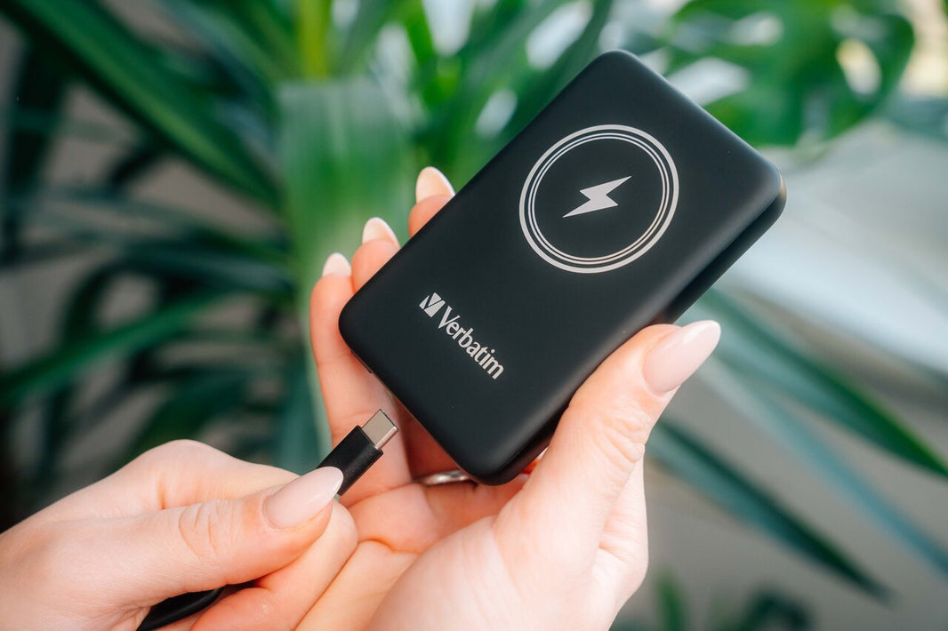 Verbatim Charge Go Mag Wless PB 5000 Blk