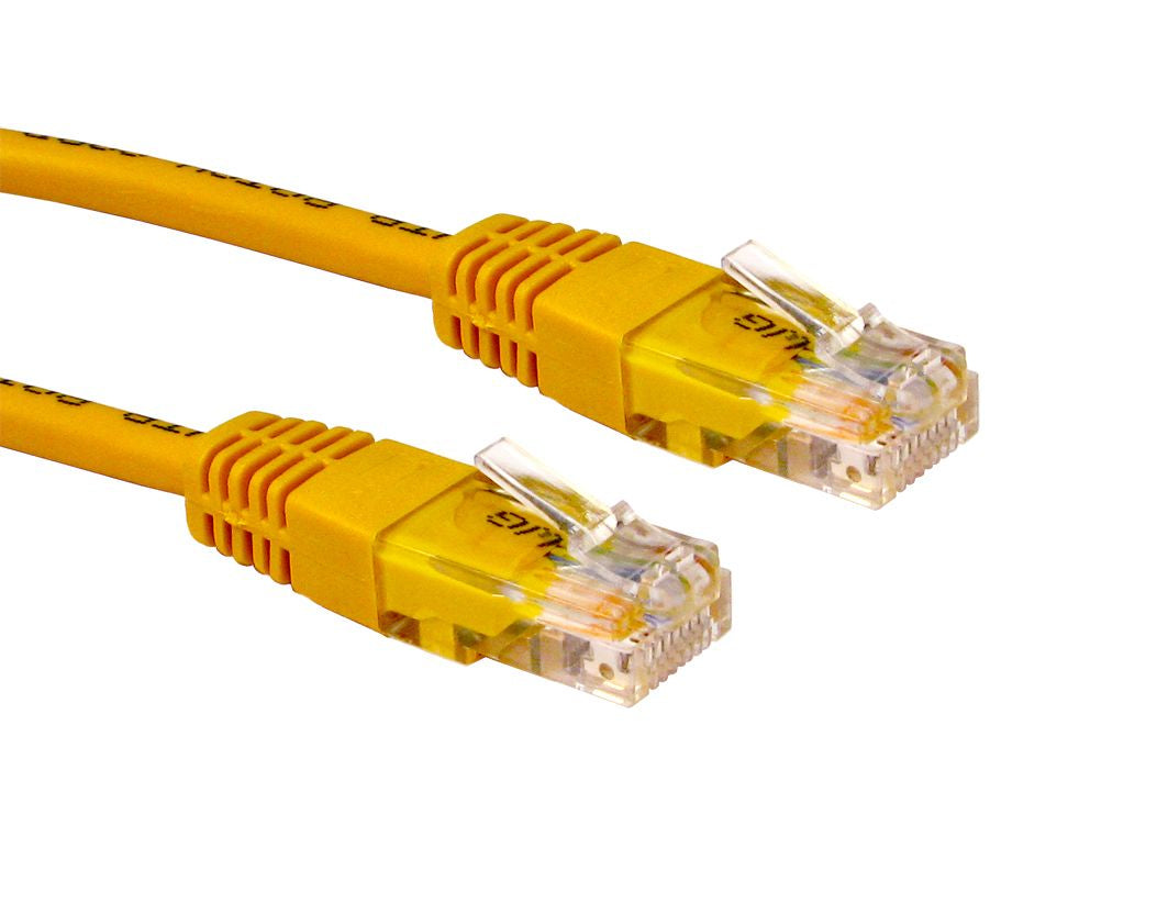 CDL 4m Cat5e Cbl - Yellow 26AWG