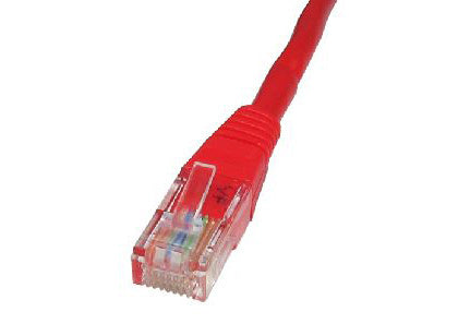 CDL 4m Cat5e Cbl - Red 24AWG