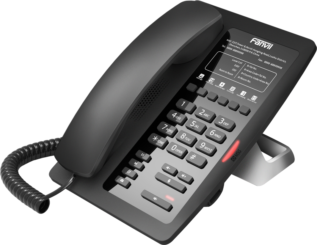 Fanvil Fanvil H3W Hotel IP Phone with built in Wifi
