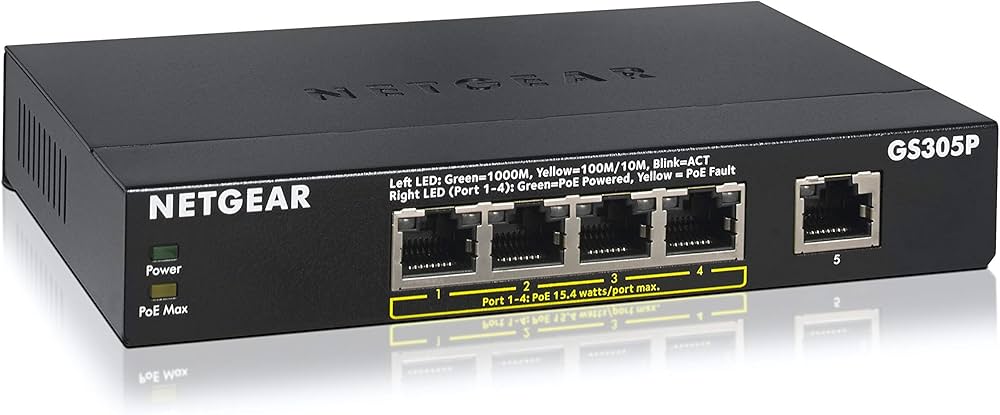Netgear GS305P PoE Switch