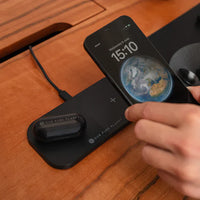 OUR PURE PLANET 15W DUAL WIRELESS CHARGING PAD